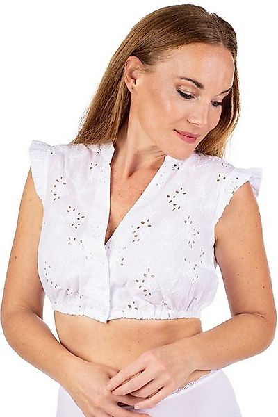 Hammerschmid Dirndlbluse Dirndlbluse - ANJA FA 2 - weiß günstig online kaufen