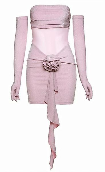 ZWY Dirndl One-Shoulder-Slim-Kleid kurzes Damen-Röhrenoberteil Formelle Kle günstig online kaufen