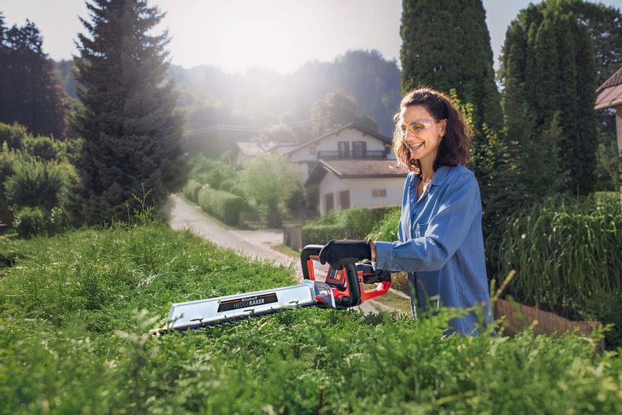 Einhell Akku-Heckenschere "ARCURRA" () 55 cm Schnittlänge, ohne Akku und La günstig online kaufen