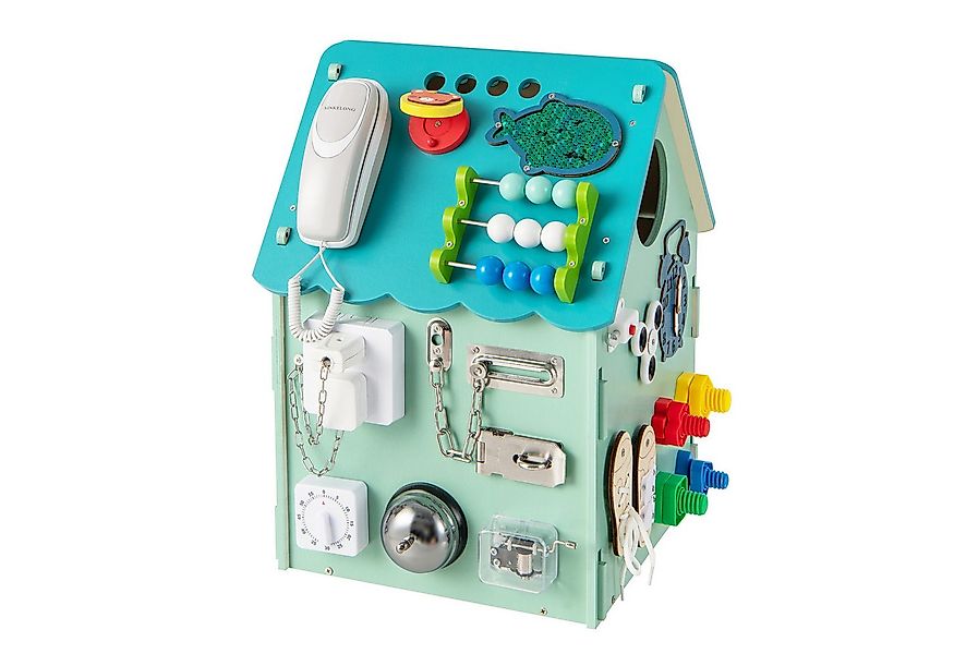 COSTWAY Lernspielzeug Kinder Spielhaus, Montessori Holz Spielzeug günstig online kaufen