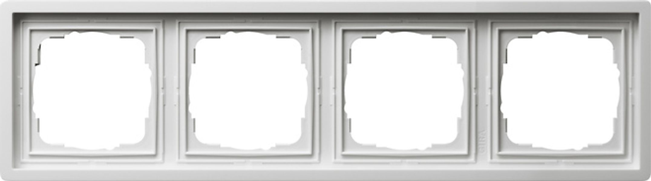 Gira Rahmen 4f.rws-gl 0214112 günstig online kaufen