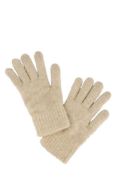 Ulla Popken Baumwollhandschuhe Handschuhe weicher Strick Rippbündchen günstig online kaufen