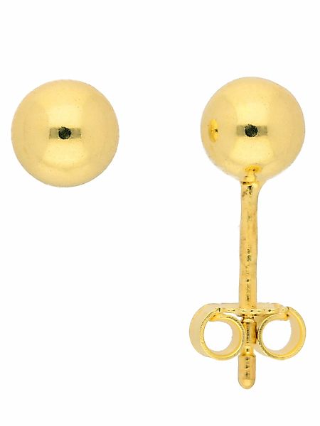 Adelia´s Paar Ohrhänger "1 Paar 333 Gold Ohrringe / Ohrstecker Ø 5 mm", 333 günstig online kaufen