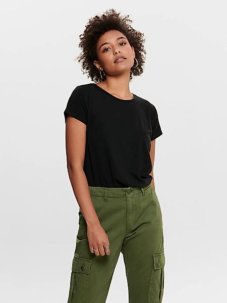 ONLY Kurzarmshirt "ONLGRACE S/S T-SHIRT CS JRS" günstig online kaufen