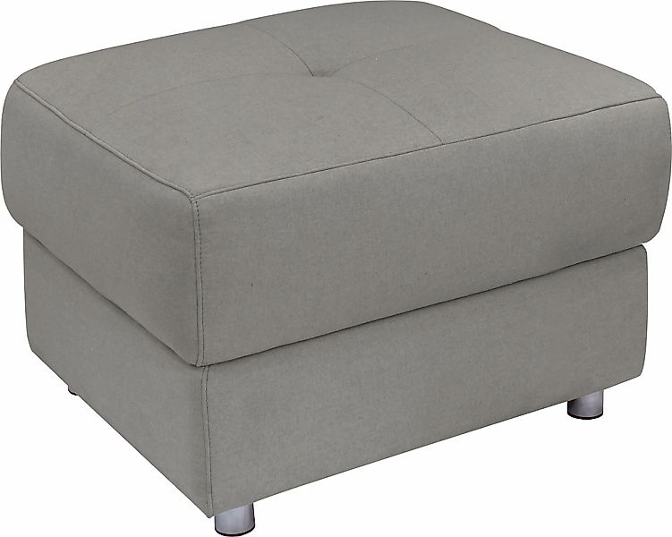 Home affaire Polsterhocker "Pareli" mit komfortablen Federkern und Stauraum günstig online kaufen