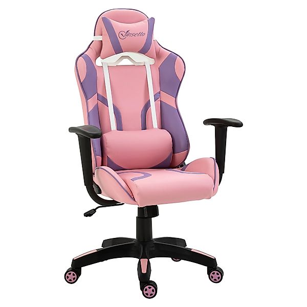 Vinsetto Gaming Stuhl Verstellbar Massage 69x56x125 5cm günstig online kaufen