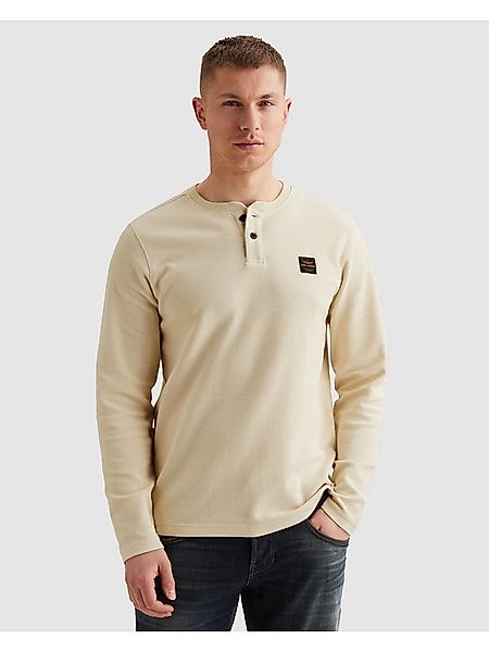 PME LEGEND Henleyshirt mit Logo-Badge günstig online kaufen