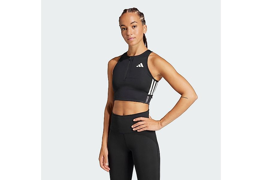 adidas Performance Lauftop ADIZERO RUNNING CROP-TOP, GELTASCHE (1-tlg) günstig online kaufen