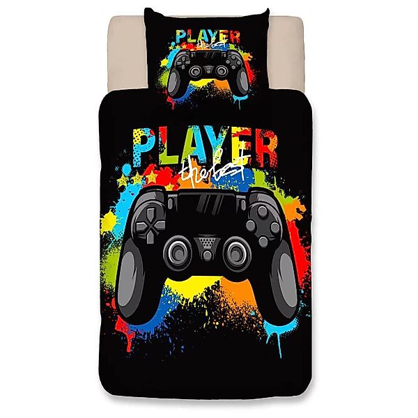 YI Kinderbettwäsche Gamepad Bettbezug-Set Spieler Bettwäsche günstig online kaufen