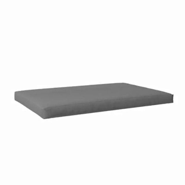 Vicco Palettenkissen Sitzkissen Platte Grau grau günstig online kaufen