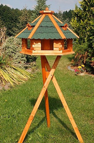 DSH DEKO SHOP HANNUSCH Vogelhaus mit Ständer XXL 67 x 45 cm, V18 XXL grün günstig online kaufen