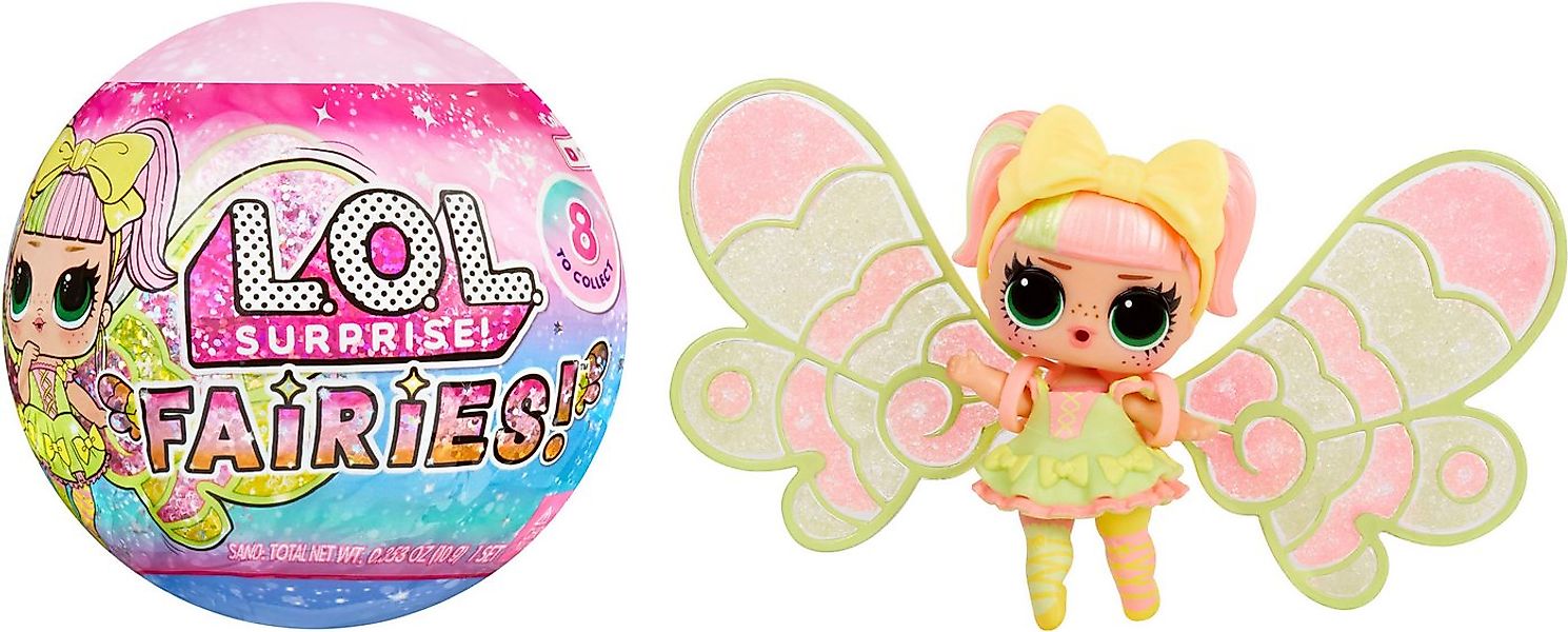 L.O.L. SURPRISE! Anziehpuppe L.O.L. Surprise Fairy Tots Asst in PDQ, sortie günstig online kaufen
