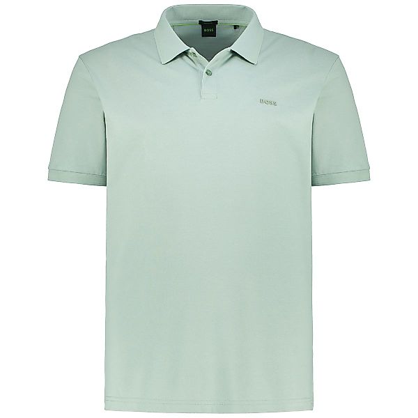 BOSS Poloshirt aus Baumwolle Farbe mint Größe: 4XL günstig online kaufen