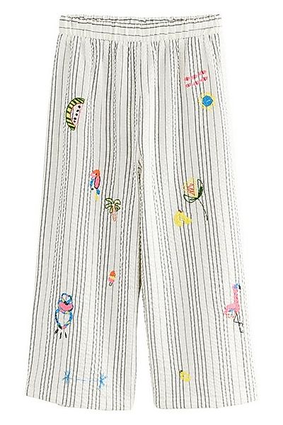 Next Palazzohose Verzierte Hose mit weitem Bein (1-tlg) günstig online kaufen