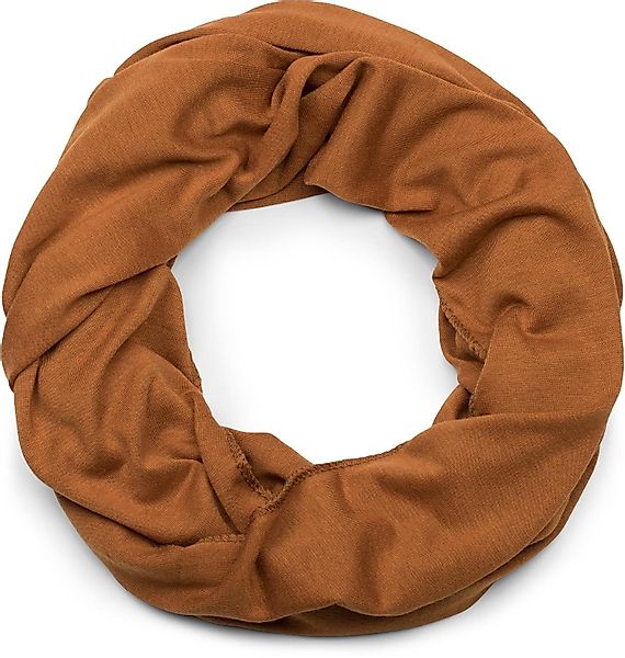 styleBREAKER Loop Unifarbener Jersey Loop Schal, günstig online kaufen