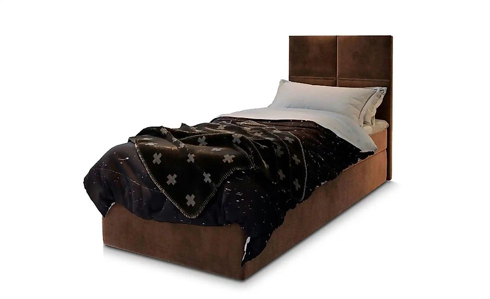 MASSENO Boxbett mit Bettkasten Lena ¦ braun ¦ Maße (cm): B: 90 H: 98 Betten günstig online kaufen