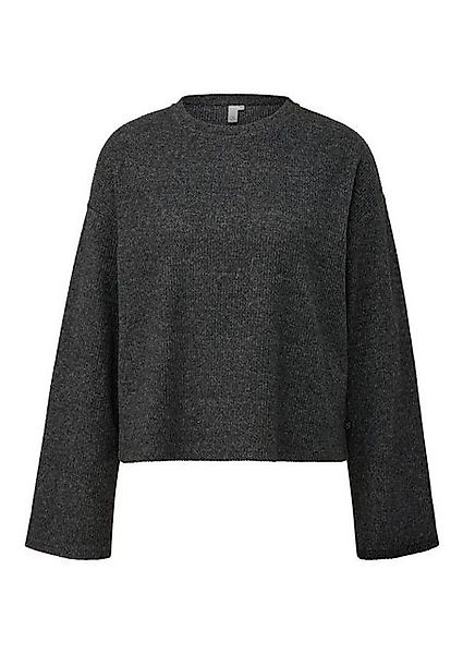 QS Langarmshirt mit Rundhalsausschnitt günstig online kaufen