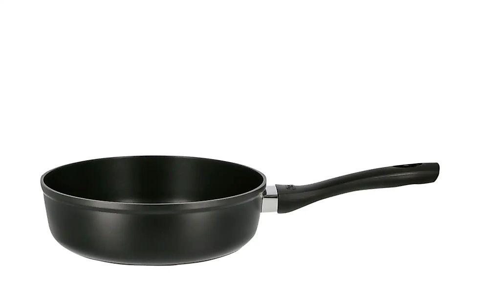 KHG Bratpfanne Aluminium 24 cm   ¦ schwarz ¦ Aluminium ¦ Maße (cm): H: 7  Ø günstig online kaufen