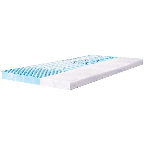 Wenta Gel-Memory-Schaum Topper mit 5-Zonen-Druckentlastung 90x200x7.5cm günstig online kaufen