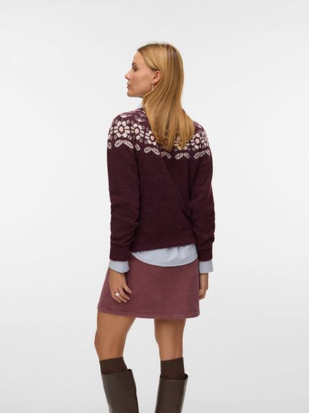 Vero Moda Strickpullover VMSIMONE LS NORDIC günstig online kaufen