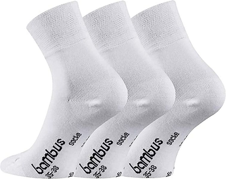 FussFreunde Socken 6 Paar kurze Bambus-Socken, Bambus Kurzsocken, ANTI-LOCH günstig online kaufen