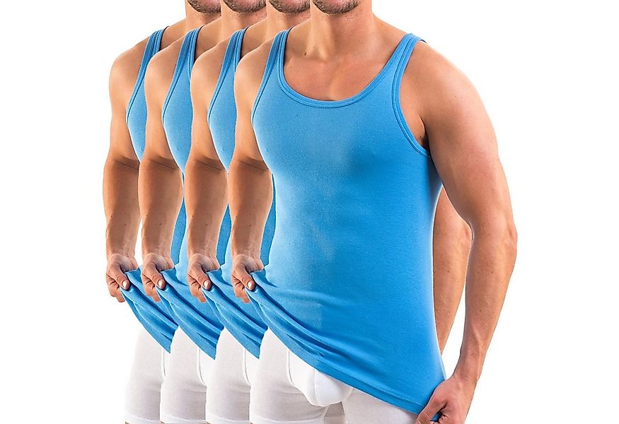 HERMKO Unterhemd 3000 4er Pack Herren Tank Top (Weitere Farben) Bio-Baumwol günstig online kaufen