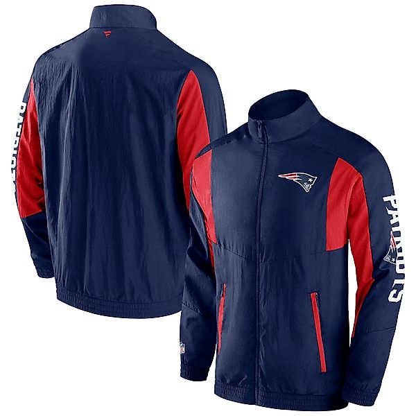 Fanatics Bomberjacke "Fanatics Jacke New England Patriots Woven Track" günstig online kaufen