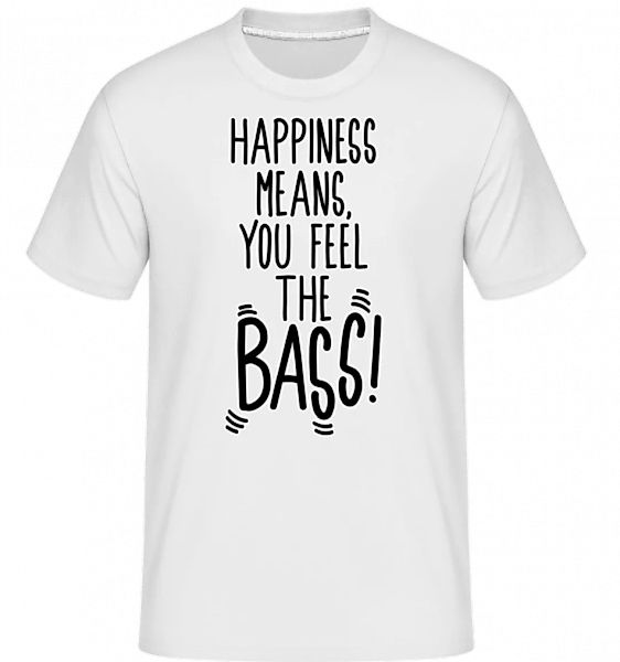 Feel The Bass · Shirtinator Männer T-Shirt günstig online kaufen