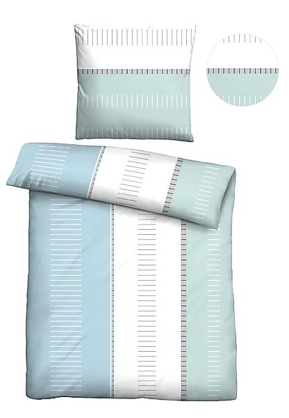 Castell - Markenbettwäsche Bettwäsche "0040760" 2 Stk. tlg. hautsympathisch günstig online kaufen