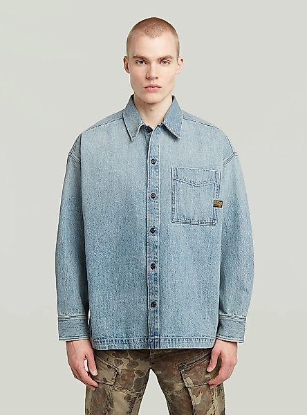 G-STAR Langarmshirt "Boxy Fit Overshirt" günstig online kaufen