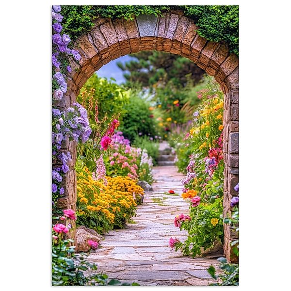 MuchoWow Poster Durchblick - Blumen - günstig online kaufen