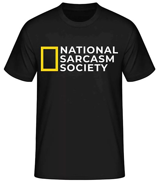 National Sarcasm Society · Männer Basic T-Shirt günstig online kaufen