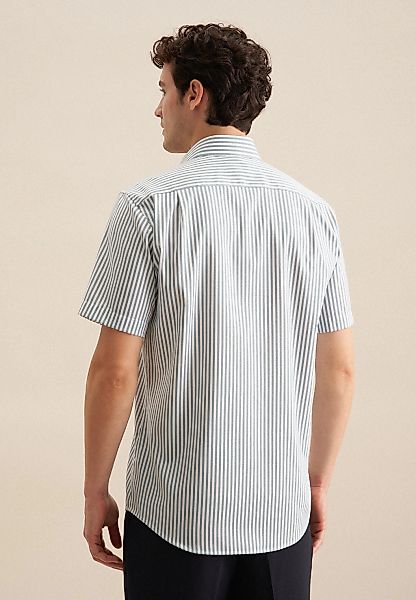 seidensticker Businesshemd "Regular", Regular Kurzarm Kentkragen Streifen günstig online kaufen