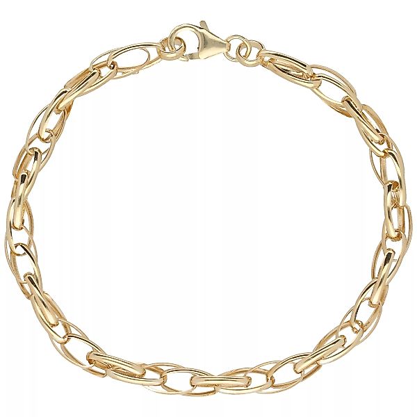 Luigi Merano Armband "Doppelankerkette, ovale Glieder, Gold 585" günstig online kaufen
