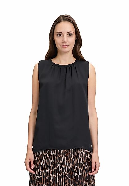 Betty&Co T-Shirt "Betty & Co Blusenshirt mit Webbesatz", (1 tlg.), Material günstig online kaufen