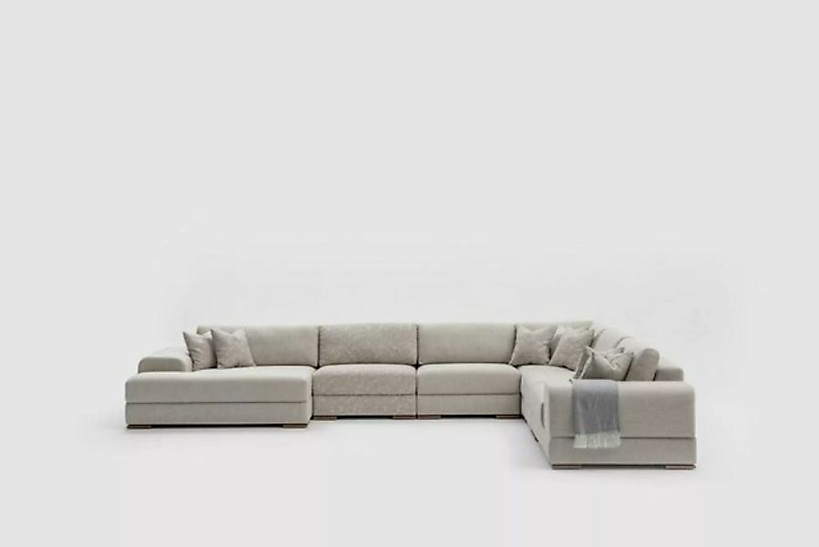 JVmoebel Ecksofa Design Ecksofa L-Form Wohnzimmer Moderne Möbel 150x425x320 günstig online kaufen