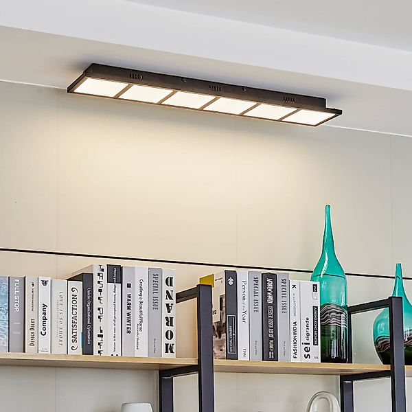 Lindby Raymie LED-Deckenleuchte, Länge 84 cm, RGBW günstig online kaufen