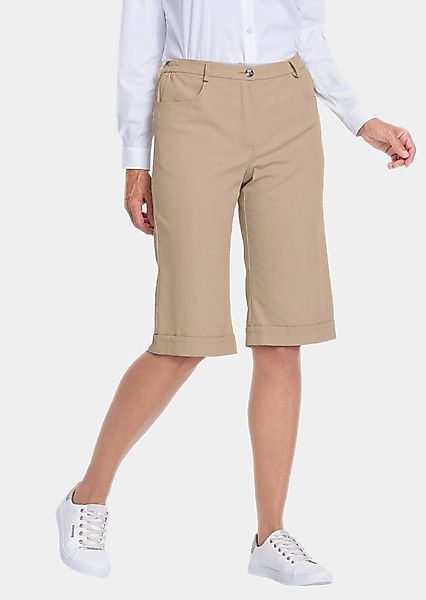 GOLDNER 7/8-Caprijeans Kurzgröße: Sportliche Bermuda-Jeanshose Carla günstig online kaufen