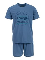 Henry Terre Schlafanzug Pyjama Set Shorty günstig online kaufen