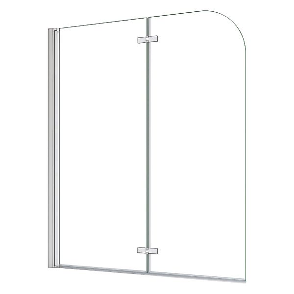 AICA Badewannenfaltwand 90x140cm Badewannenaufsatz Dusche Duschabtrennung G günstig online kaufen