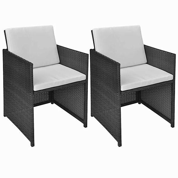 vidaXL Gartenstuhl Gartenstühle 2 Stk. mit günstig online kaufen