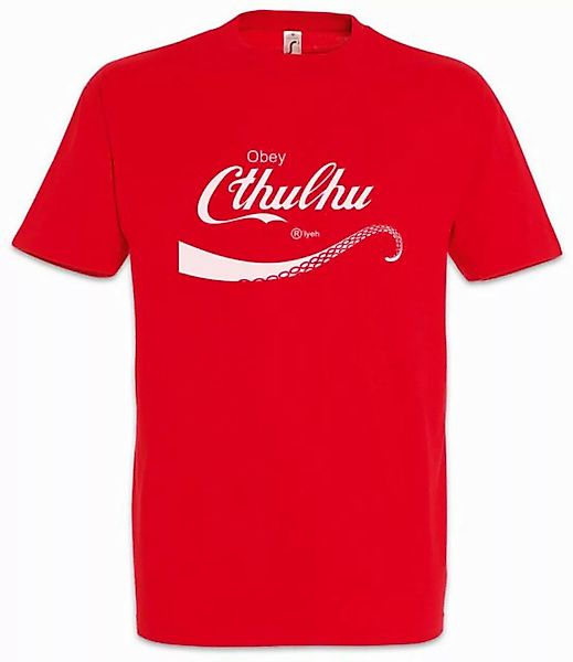 Urban Backwoods Print-Shirt Cthulhu Cola Herren T-Shirt Lovecraft Miskatoni günstig online kaufen