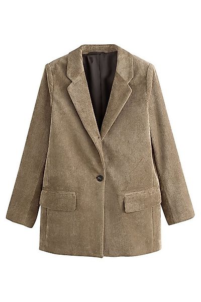 Next Jackenblazer Einreihiger Cord-Blazer (1-tlg) günstig online kaufen