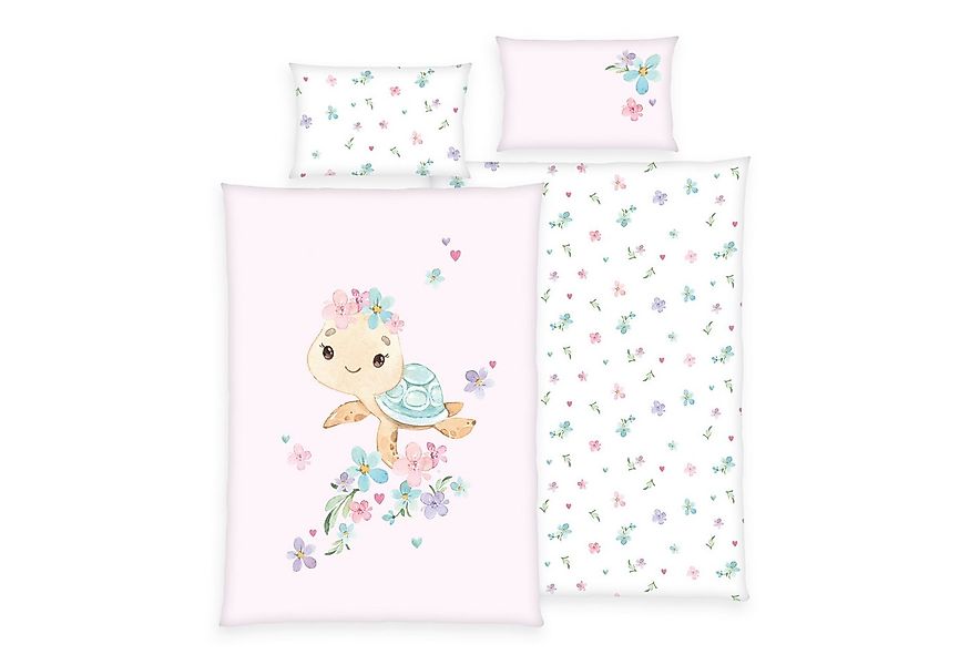 Herding Young Collection Babybettwäsche Little turtle Bettwäsche "Made in G günstig online kaufen