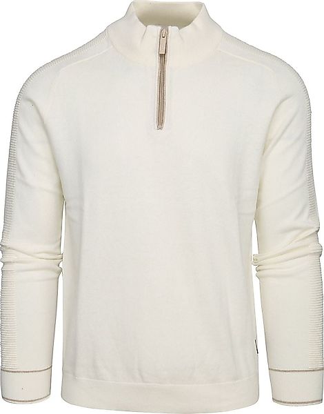 Blue Industry Half Zip Pullover Ecru - Größe XL günstig online kaufen