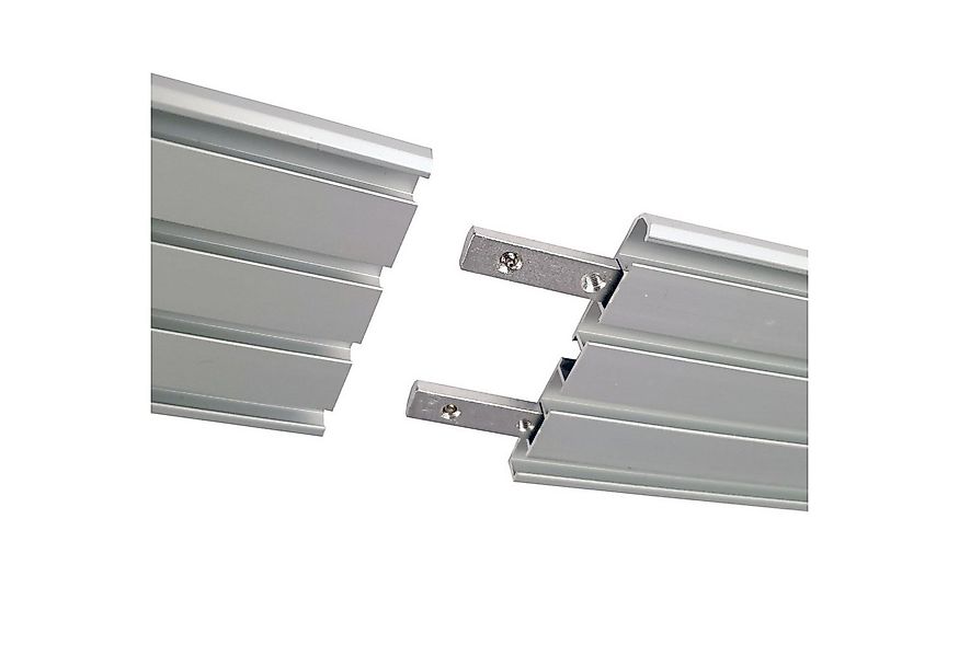 Bestlivings Gardinenschiene Verbinder 1er-Pack, Aluminium, Größe: 6cm Breit günstig online kaufen