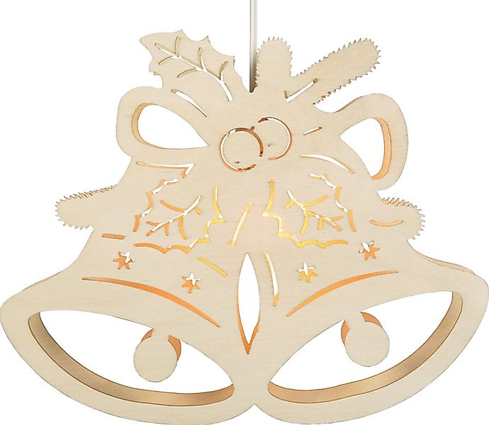 SAICO Original LED Fensterbild Seiffener Kirche, inkl. LED-Leuchtmittel, wa günstig online kaufen