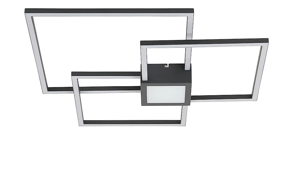 Trio LED-Deckenleuchte anthrazit   ¦ schwarz ¦ Maße (cm): B: 65 H: 5 T: 65. günstig online kaufen