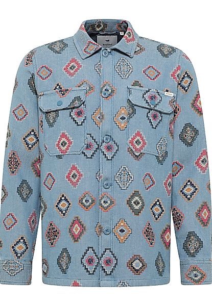 MUSTANG Langarmhemd Herren Style Dayton günstig online kaufen