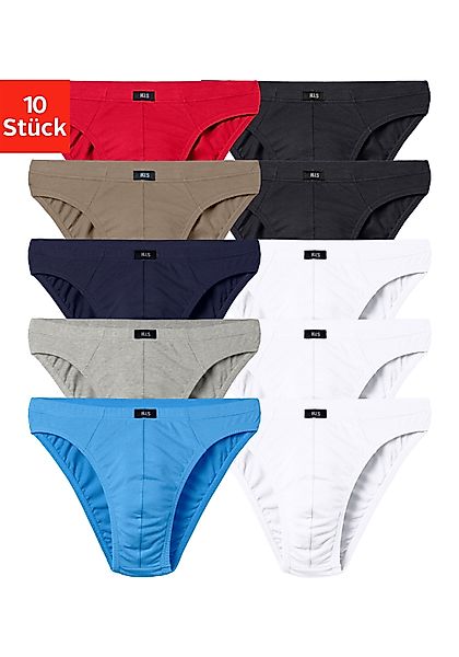 H.I.S Slip "Herren Minislip" Packung, 10 Stk. tlg., in Baumwoll-Mix günstig online kaufen